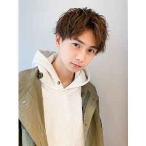 横浜☆アップバング　ツイスパ　マッシュ　2way