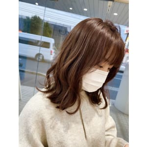 【guerir hair + care 】  ピンクブラウン