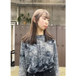ベージュ×ブラウンやりすぎないナチュラルハイトーン