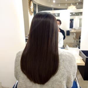 髪質改善ストレート