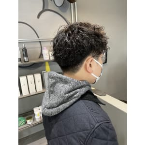 メンズパーマスタイル