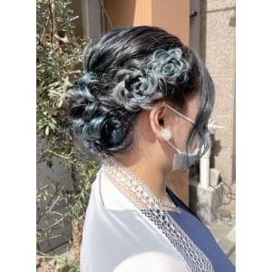 結婚式ヘアセット☆フルールヘア【横浜】
