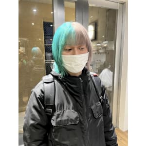 ショコラアッシュ　ヘルシースタイル　ふんわりカール　