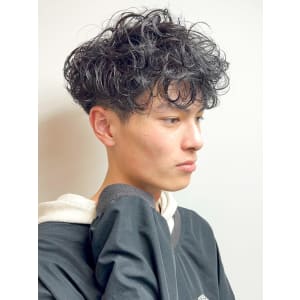 束感ナチュラルスパイラルパーマ ツーブロックマッシュ - MEN'S SALON alfRed 平針店【メンズサロン アルフレッド ヒラバリテン】掲載中
