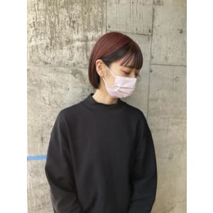 ショコラアッシュ　ヘルシースタイル　ふんわりカール　