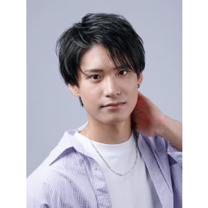 黒髪アッシュ×マッシュウルフ - HAIR & MAKE EARTH 静岡駅前店【ヘアメイクアース シズオカエキマエテン】掲載中