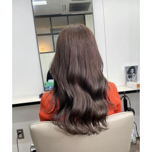 ◆艶カラー/ブラウンベージュ/韓国風レイヤー/美髪/ツヤ髪