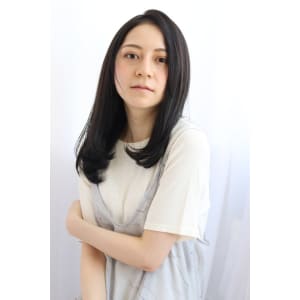黒髪☆フェミニンストレート