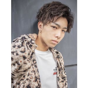 ツイストスパイラルセンターパートショート