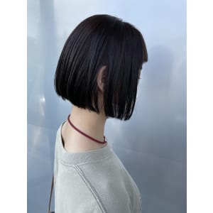 切りっぱなしボブ - Lusso chiaro 西池袋店【ルッソチアロ ニシイケブクロテン】掲載中