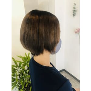 ストレートショートボブ - bouquet HAIR&SPA【ブーケヘアーアンドスパ】掲載中