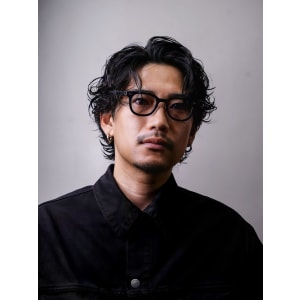 大人男髪スパイラルミニウルフ