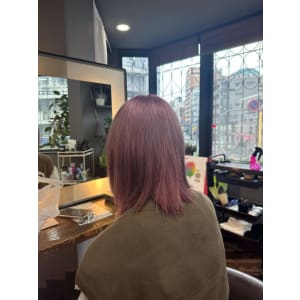 【くすみピンクウルフ】 - hair&make egerie【ヘアアンドメイクエジェリ】掲載中