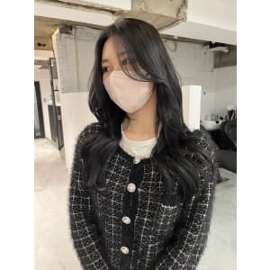 ディープグレー/艶髪/韓国ヘア/髪質改善
