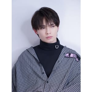 ハーフアップマッシュ