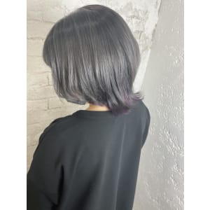 インナーカラーシルバーカラー池袋