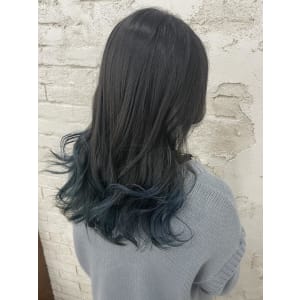グラデーションディープブルーイルミナ