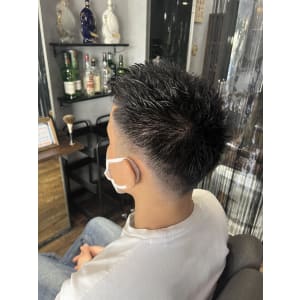 ジェットモヒカン×ナチュラルフェード - NAP hair &Nalow homme【ナップ ヘアーアンドナローオム】掲載中