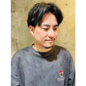 メンズショート　黒髪　刈り上げ　ビジネス　20代30代40代