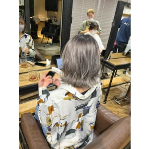 ショコラアッシュ　ヘルシースタイル　ふんわりカール　