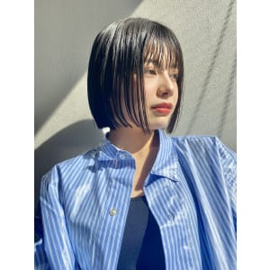 【Des.Art福岡天神警固】20代30代大人ナチュラルボブ