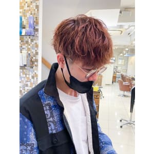 横浜☆ソフトツイストパーマ　無造作パーマ　刈り上げ