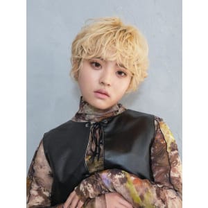 ニュアンスパーマの無造作ショート - HAIR & MAKE EARTH 亀有店【ヘアメイクアース カメアリテン】掲載中