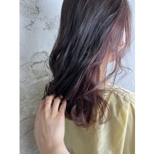 インナーカラーブリーチ春カラー学割池袋