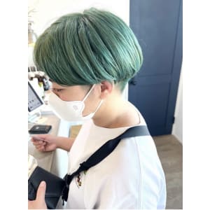 グリーンマッシュスタイル - ARBRE hair&make【アーブルヘアーアンドメイク】掲載中