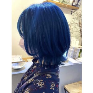 ブルーカラー - ARBRE hair&make【アーブルヘアーアンドメイク】掲載中
