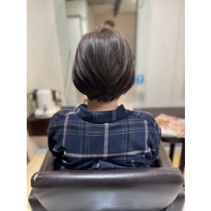 白髪ぼかしカラー