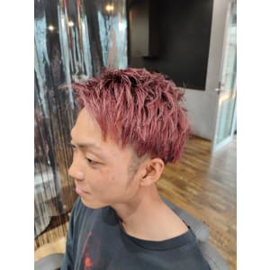 ピンク×ショート - NAP hair &Nalow homme【ナップ ヘアーアンドナローオム】掲載中