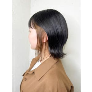 【Reir下北沢】*インナーカラー+ブラック×キャメル*