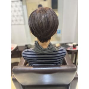 白髪ぼかしカラー