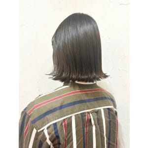 【Reir下北沢】*外ハネボブ+ダークグレージュ*