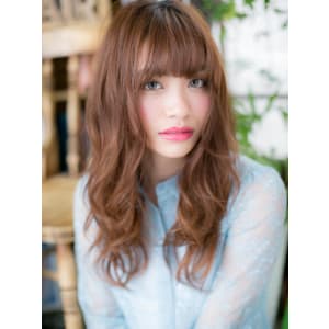 色っぽバイヤージュ♪暖色系カラー小顔パーマ ワイドバング - COVER HAIR & SPA bliss 浦和西口店【カバー ヘア アンド スパ ブリス】【カバー ヘア アンド スパ ブリス ウラワニシグチテン】掲載中