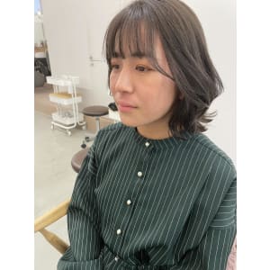 透明感春カラー