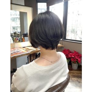 オリーブカラー・大人ショートボブ - hair&make egerie【ヘアアンドメイクエジェリ】掲載中