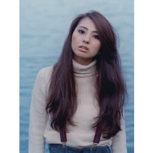 グレイバイオレットカラーロング ラフウェーブ - NERO HAIR AND LIFESTORE【ネロヘアアンドライフストア】掲載中