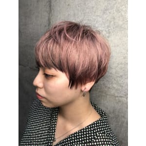 【代官山美容室】ショートヘア☆インナーカラー