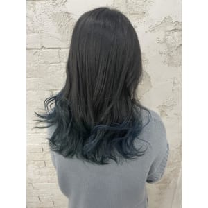 グラデーションオーシャンブルーイルミナ