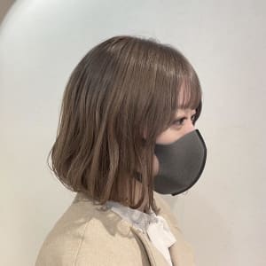 《kitin吉祥寺》シアーグレージュ　ボブ