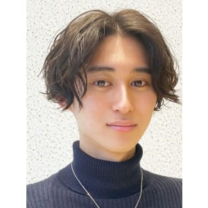 ナチュラルセンターパート×ツーブロック - HAIR & MAKE EARTH 金山店【ヘアメイクアース カナヤマテン】掲載中