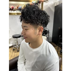 ショコラアッシュ　ヘルシースタイル　ふんわりカール　大人