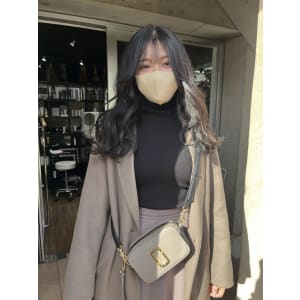 大人可愛いチョコレートモードプリカール外ハネボブハイライト