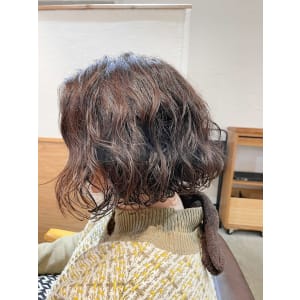 ゆるふわボブパーマ