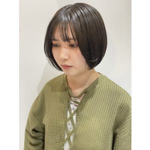 ミニボブショート【池袋美容室　uchla】