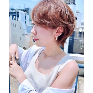 ハンサムショート×ミルクティーベージュ - _WHITE 栄店【アンダーバーホワイトサカエテン】掲載中