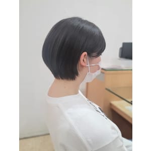 大人可愛い♪丸みコンパクトショートボブ