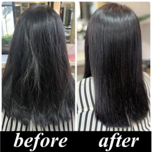 【美髪整形】異次元の最新髪質改善☆シルク酸性ストレート